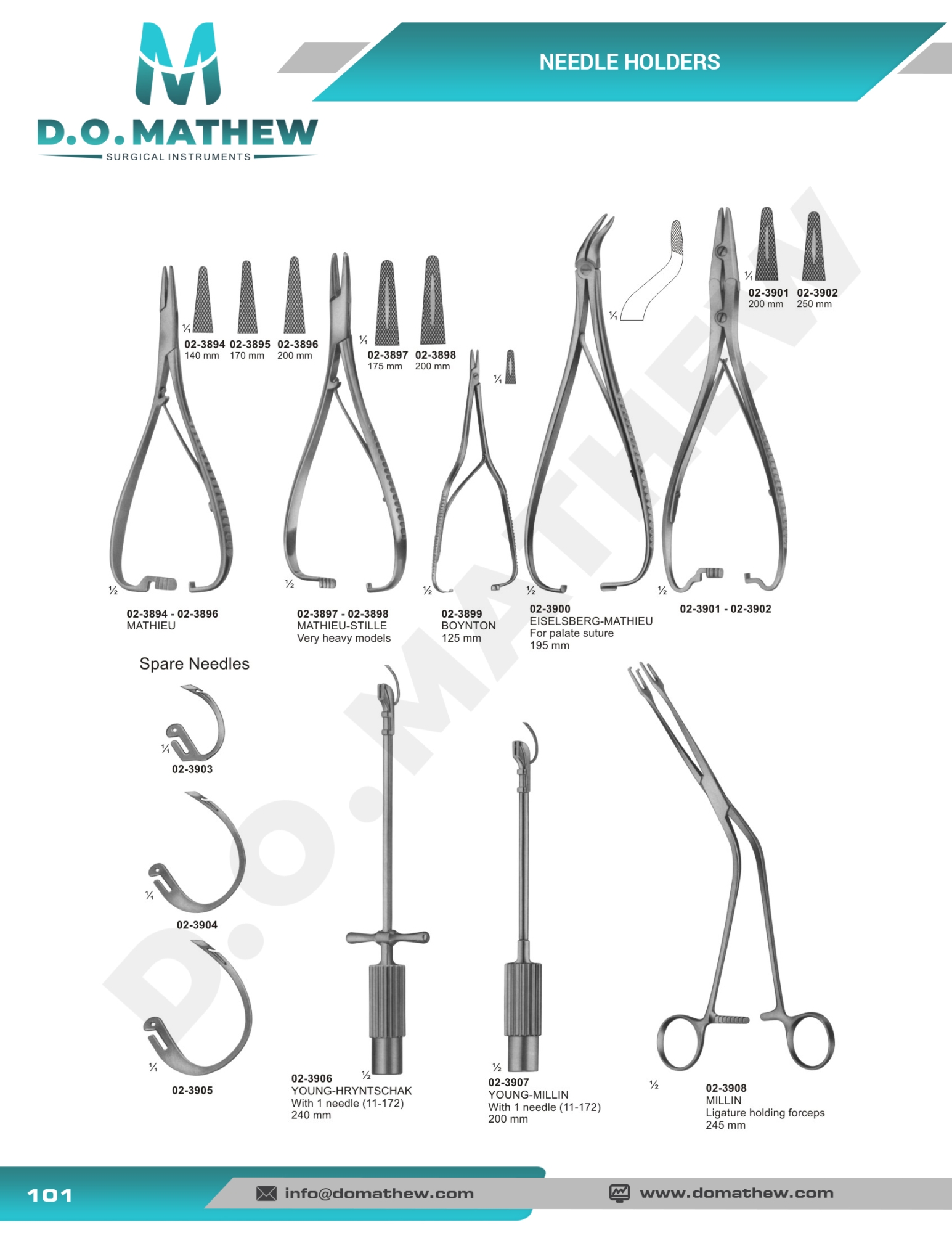 needle holders, micro needle holders